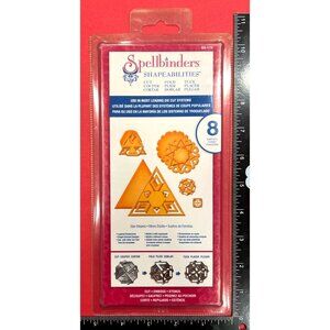 Spellbinders Shapeabilities Cut Fold Tuck Star Dreams Emboss Stencil S5-170